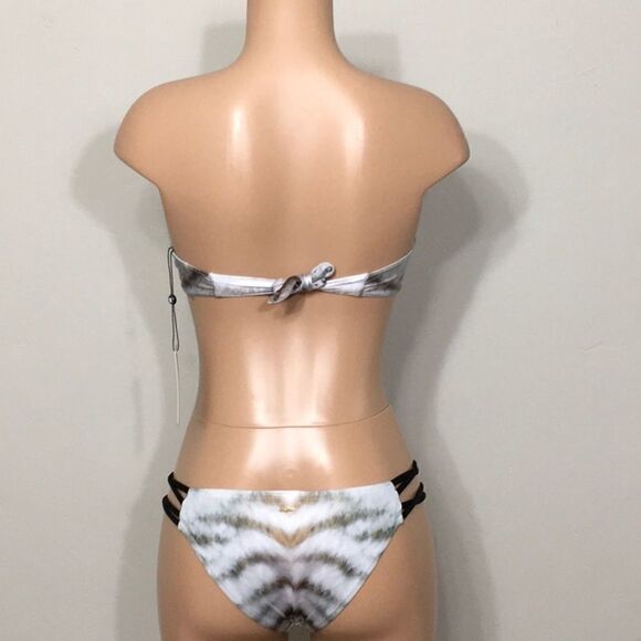 WILDFOX silver tiger bikini. NWT - Picture 4 of 8